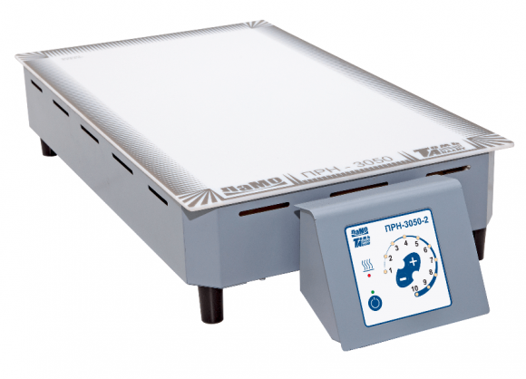 ПЛИТА НАГРЕВАТЕЛЬНАЯ ЛАБОРАТОРНАЯ СО СТЕКЛОКЕРАМИЧЕСКОЙ ПОВЕРХНОСТЬЮ ПРН-3050-2