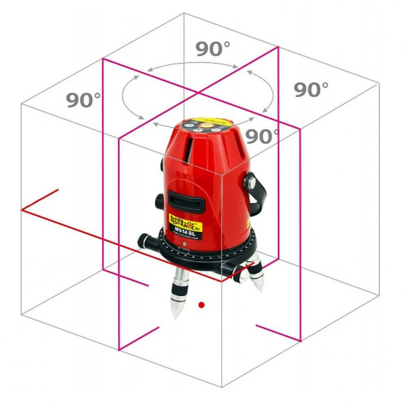 Лазерный нивелир REDTRACE М914SL