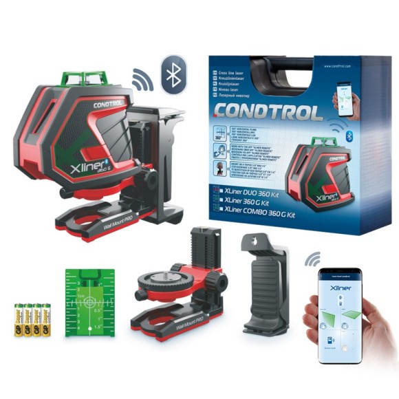 Лазерный нивелир CONDTROL XLINER 360G KIT