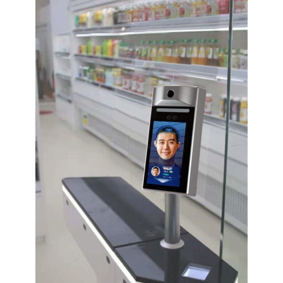 AI-321 Тепловизор - монитор распознавания лиц и температуры