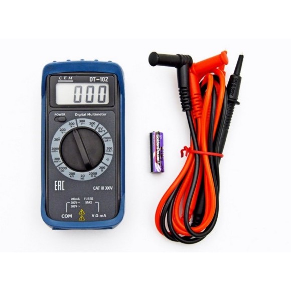 DT-102 Мультиметр цифровой