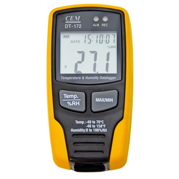 DT-172 Регистратор температуры и влажности, даталоггер DT-172 Регистратор температуры и влажности, даталоггер