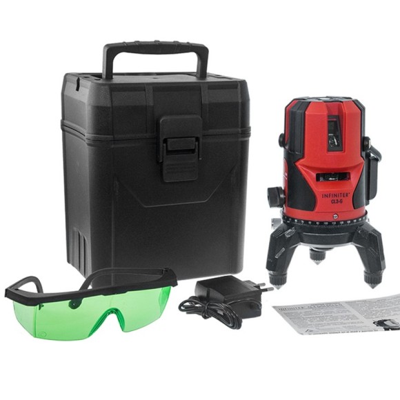 Лазерный нивелир INFINITER CL3-G Лазерный нивелир INFINITER CL3-G
