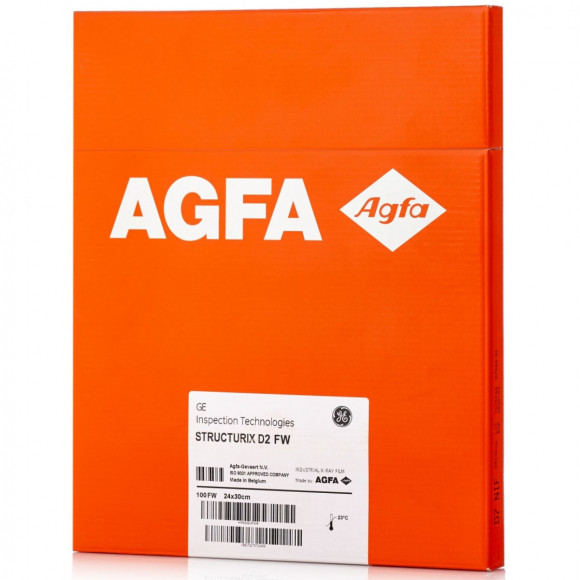 Рентгеновская пленка AGFA Structurix D2 FW 24x30 Рентгеновская пленка AGFA Structurix D2 FW 24x30
