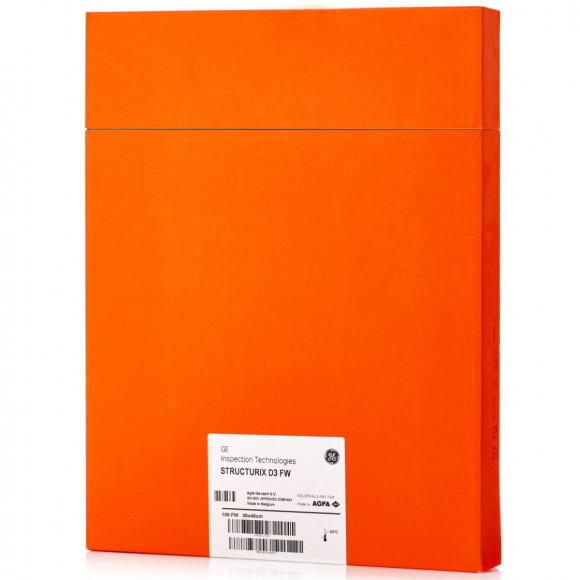 Рентгеновская пленка AGFA Structurix D3 FW 30x40 Рентгеновская пленка AGFA Structurix D3 FW 30x40