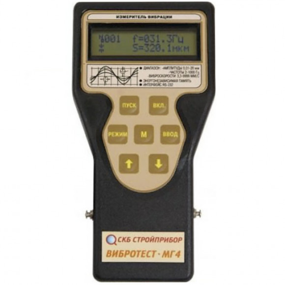 Виброметр Вибротест-МГ4, Вибротест-МГ4.01 Виброметр Вибротест-МГ4, Вибротест-МГ4.01