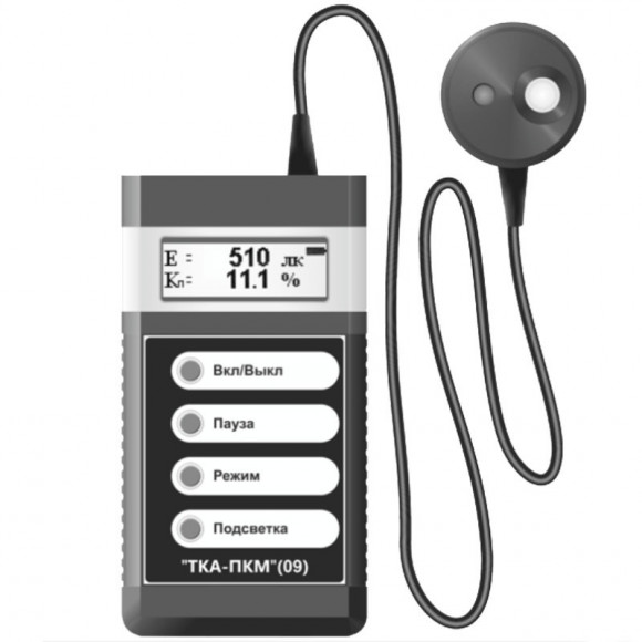 Люксметр + Пульсметр + Яркомер "ТКА-ПКМ"(09) 