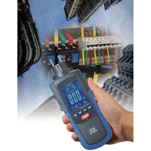 DT-9054 Тестер проверки и измерения параметров УЗО