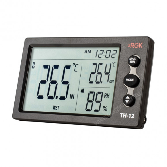 Термогигрометр RGK TH-12 с поверкой Термогигрометр RGK TH-12 с поверкой