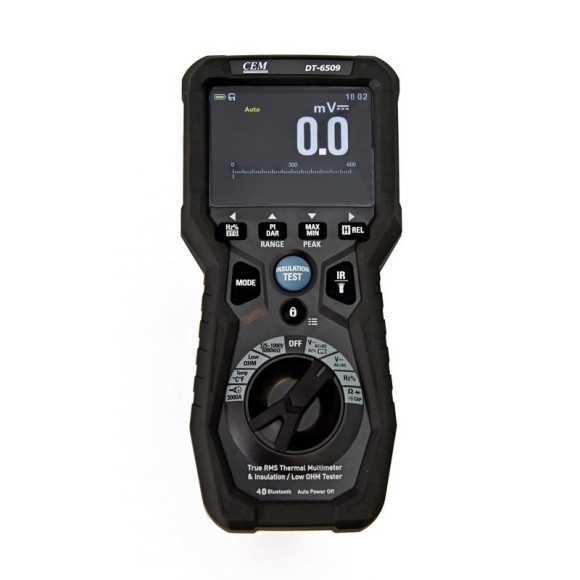 DT-6509 Тестер изоляции с функцией мультиметра TRMS,с встроенным тепловизором