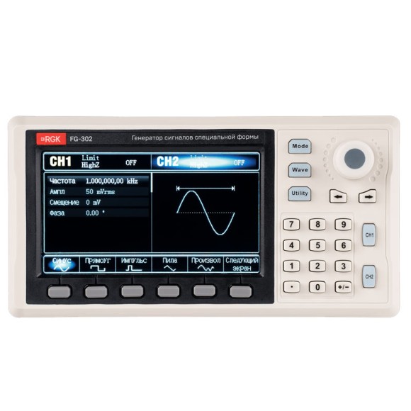 Генератор сигналов специальной формы RGK FG-302 Генератор сигналов специальной формы RGK FG-302