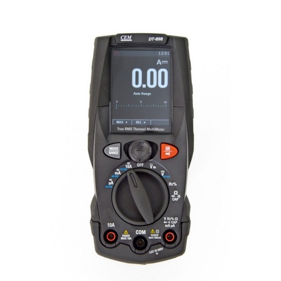CEM DT-898 Мультиметр TRMS с встроенным тепловизором CEM DT-898 Мультиметр TRMS с встроенным тепловизором
