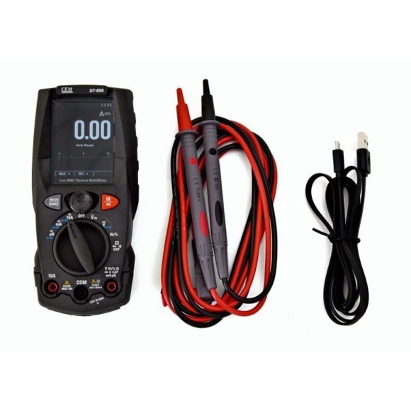 CEM DT-898 Мультиметр TRMS с встроенным тепловизором CEM DT-898 Мультиметр TRMS с встроенным тепловизором