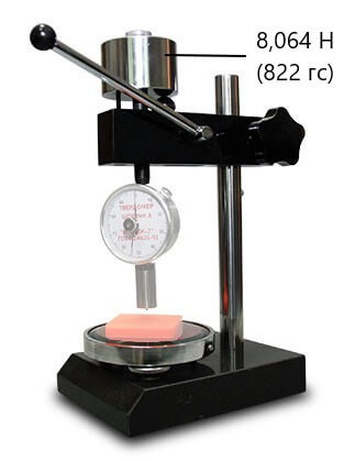 Штатив механический для твердомера (дюрометра) по Шору типа A Штатив механический для твердомера (дюрометра) по Шору типа A
