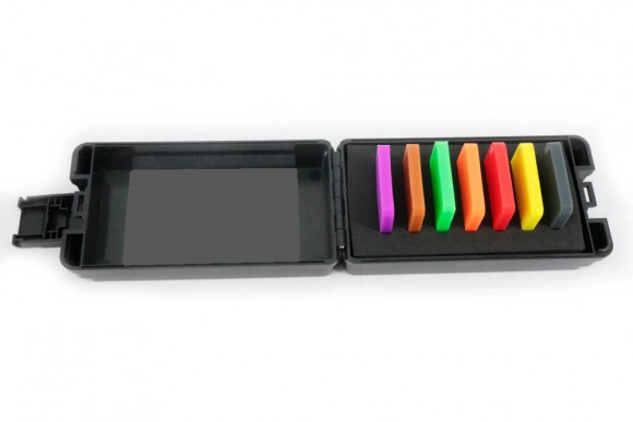 Комплект мер твёрдости Шора тип A (7 шт. HA) Комплект мер твёрдости Шора тип A (7 шт. HA)