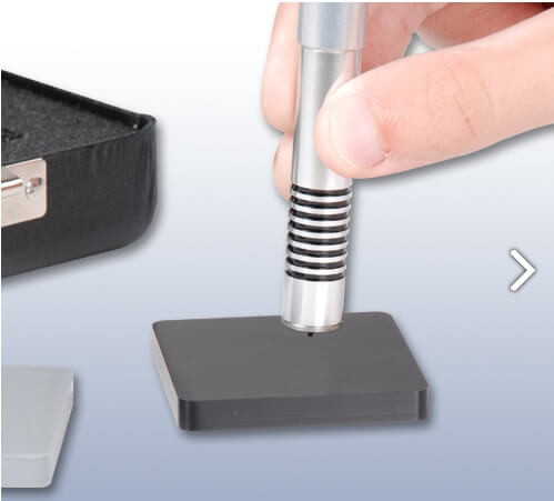 Комплект мер твёрдости Шора тип D (3 шт. HD) Комплект мер твёрдости Шора тип D (3 шт. HD)