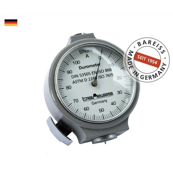 Bareiss HP-AS твердомер (дюрометр) Шора тип А с аналоговым индикатором Bareiss HP-AS твердомер (дюрометр) Шора тип А с аналоговым индикатором