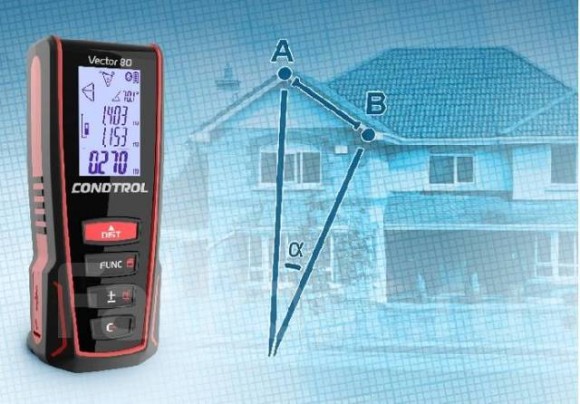 Лазерный дальномер Condtrol Vector 80 Лазерный дальномер Condtrol Vector 80