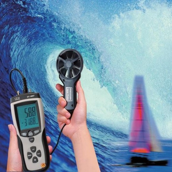 DT-8897 Анемометр - дифференциальный манометр